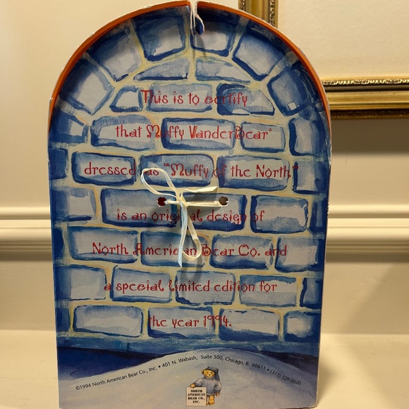 1994 Limited Edition Muffy Vanderbear - Muffy of the North - Picture 9 of 11